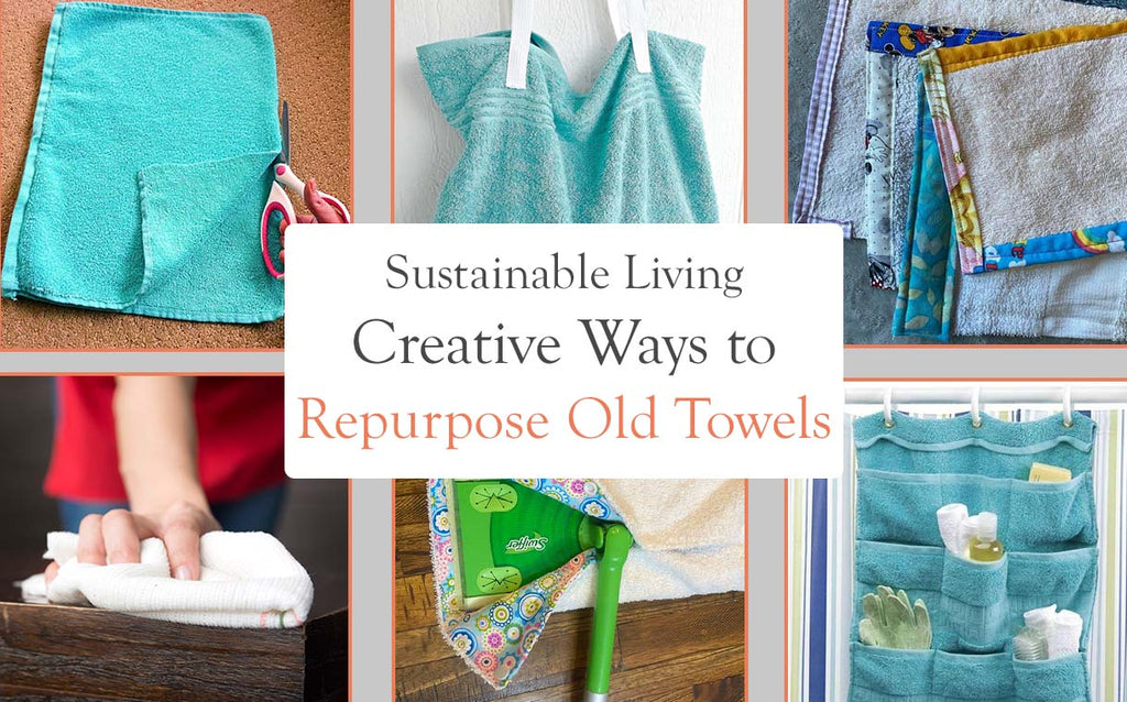 How To Recycle Old Towels Into A DIY Bath Mat